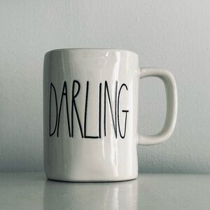Rae Dunn by Magenta, Ceramic DARLING LL Coffee/Tea Mug Artisan Collection